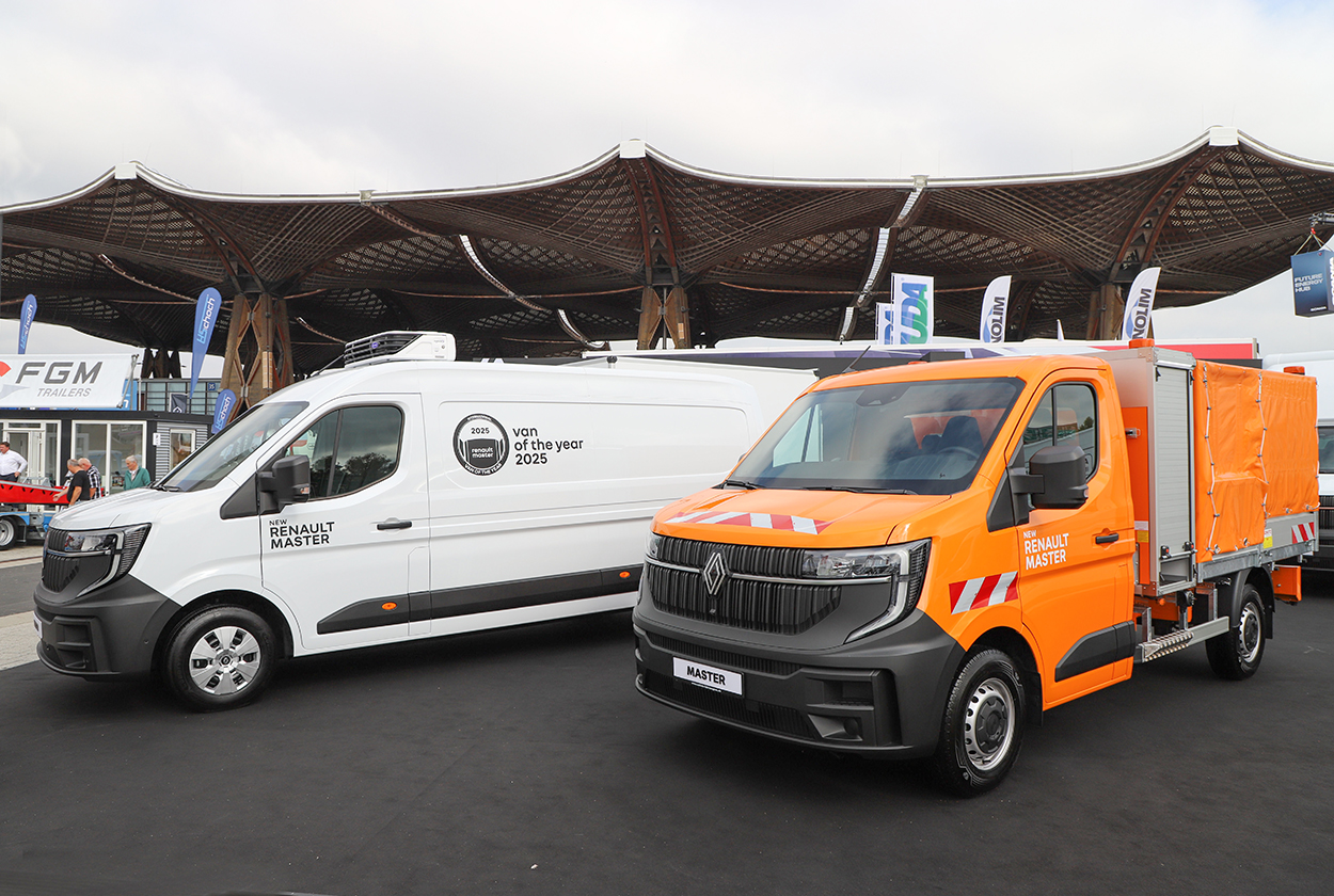 Internationale bestelwagen van het jaar 2025 Renault Master.